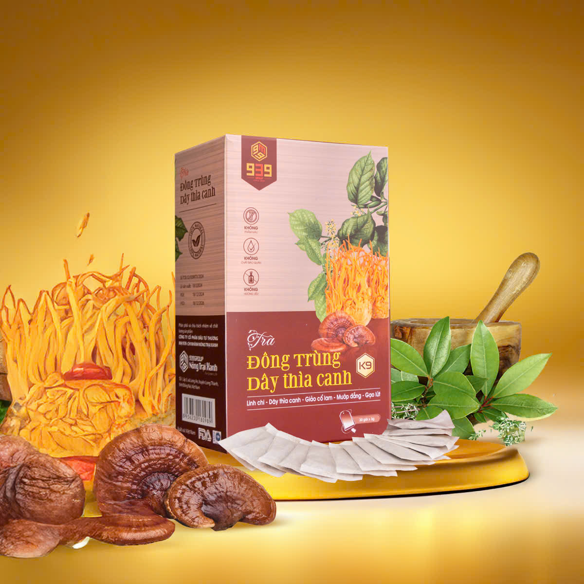 Mất ngủ đừng vội uống thuốc tây - hãy để cơ thể ngủ tự nhiên với Trà Đông Trùng Dây Thìa Canh K9